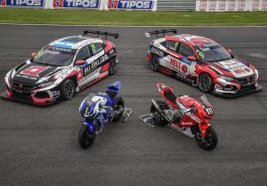 Honda EWC and Honda WTCR meet at Slovakiaring