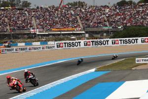 Marc Marquez & Aleix Espargaro, 2022 MotoGP Spanish Grand Prix. - Gold and Goose