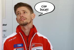Casey Stoner leaves Ducati