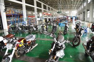 Chinese motorcycle factory