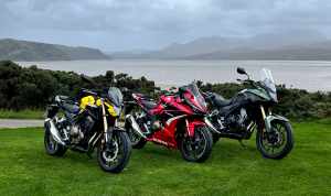 Honda releases 2022 CB500 motorcycle range pricing figures 