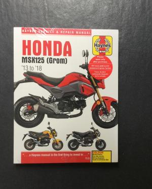 Haynes manual for Grom 125