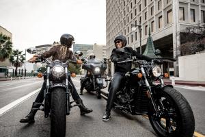 Indian motorcycle test ride win