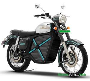 Jawa electric motorcycle