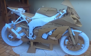 Cardboard Kawasaki