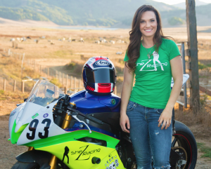 Shelina Moreda motorcycle racer