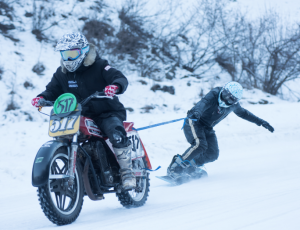 Winter Fun with Harley Davidson