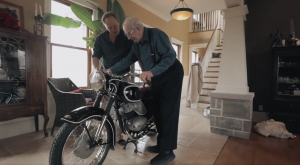 Zandbelt reunited with classic motorcycle
