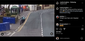 Isle of Man TT Racer Josh Brookes has BIG Moment at Kirk Michaell