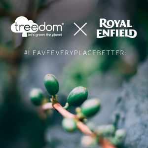 Royal Enfield and Treedom partnership Italy