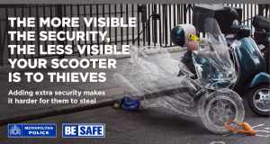 Met police scooter theft campaign poster