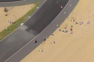 Moto3 crash Le Mans