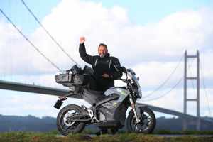 Zero S Electric motorcycle circumnavigation of United Kingdom