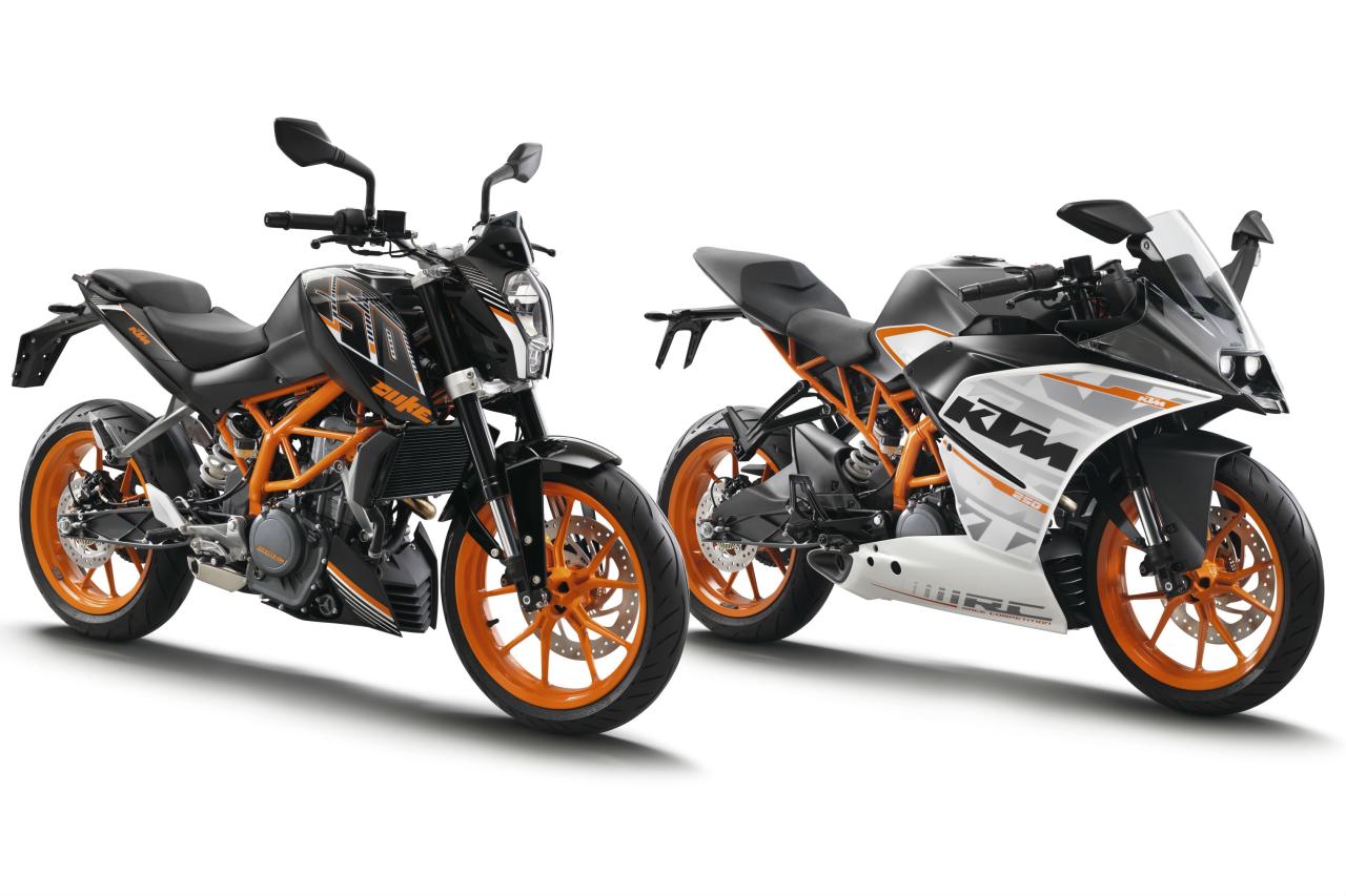 KTM RC250 and Duke 250 revealed | Visordown