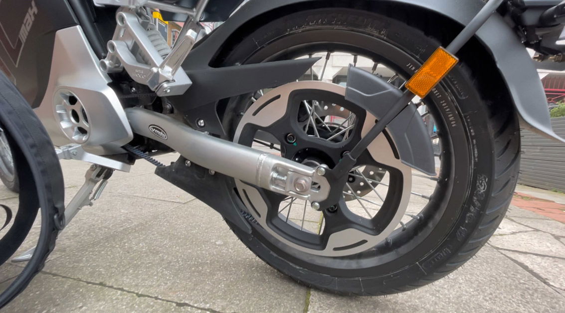 Super Soco TC Max rear wheel