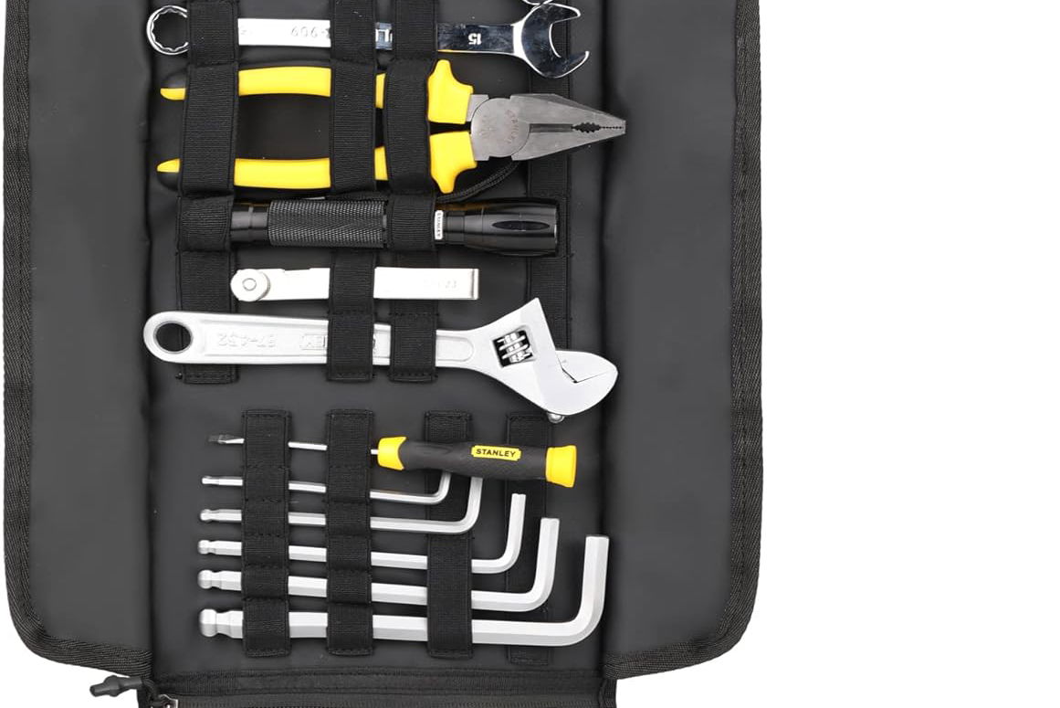 Motorcycle travel toolkit
