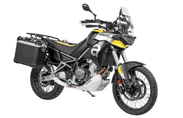 Aprilia Tuareg 660 with Touratech parts