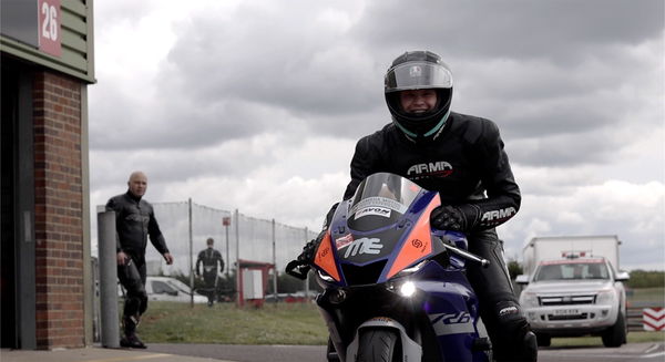 track day on yamaha r6