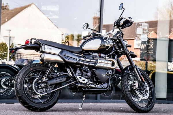 triumph scrambler 1200 bond for sale