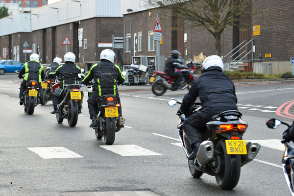 Motorcycle Live 2021 Test Ride Zone, riders out testing bikes - Motorcycle Live