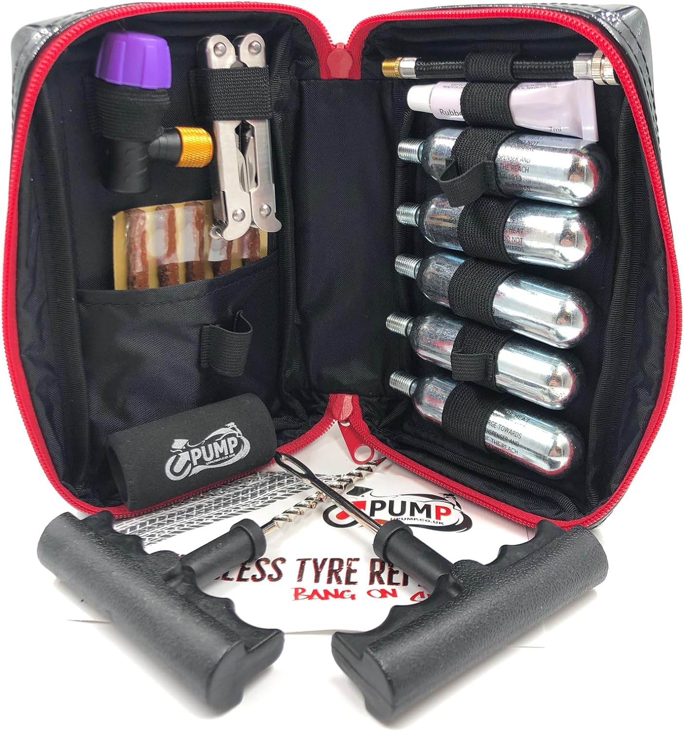 Repair kit for tubeless tyre