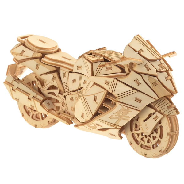 This Wooden Suzuki Hayabusa Kit Looks Fiddly but Fun