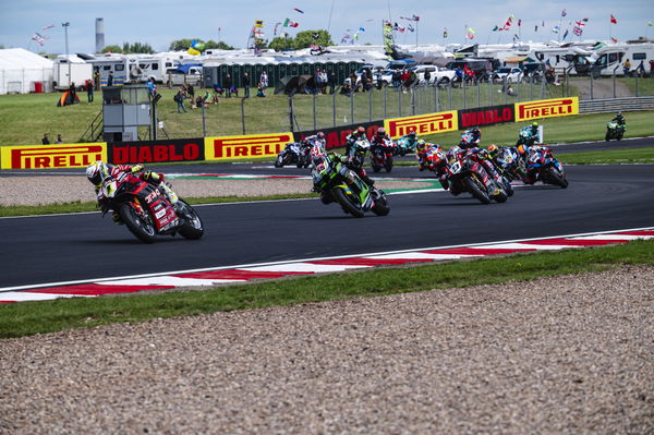 Alvaro Bautista leads WorldSBK field, 2023 UK WorldSBK. - Pirelli