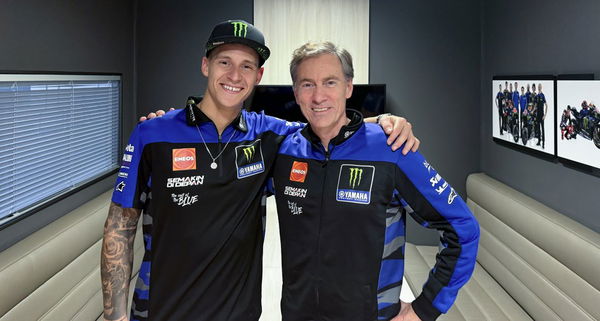 Fabio Quartararo signs 2025 Yamaha MotoGP contract. - Gold and Goose